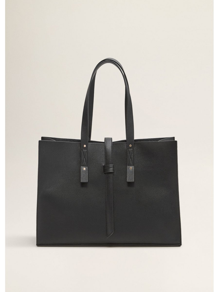 <b>Mango</b> Askılı Shopper Çanta.