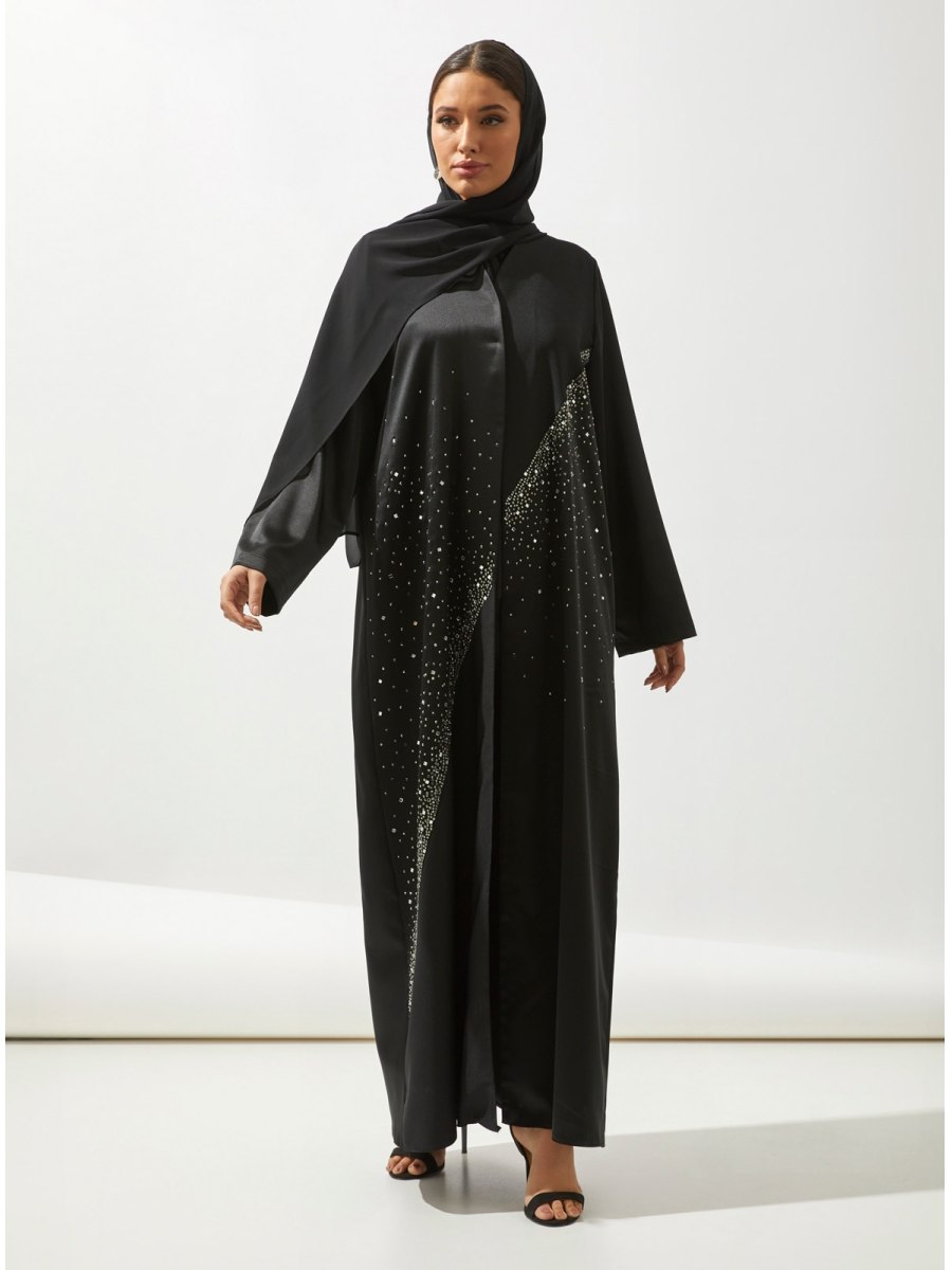 AL SHEIKHA Siyah Elegant Abaya